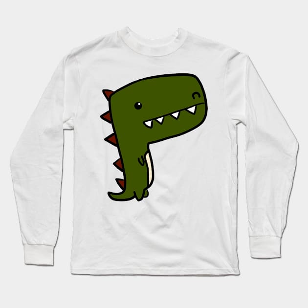 Dinosaur Long Sleeve T-Shirt by Monster To Me